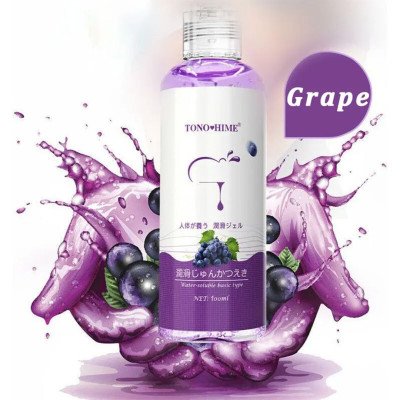 TONO HIME  Grape –  Flavor Combo Water-Based Personal Lubricant Gel
